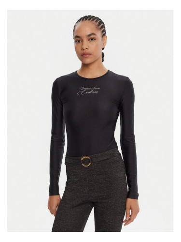 Versace Jeans Couture Боди 79HAM2A1 N0008 Черен Slim Fit