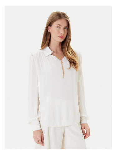 TWINSET Блуза 252TP2291 Екрю Relaxed Fit