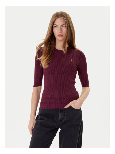 TWINSET Пуловер 252TP3240 Бордо Regular Fit