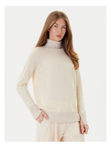 TWINSET Поло 252TP3582 Бежов Loose Fit