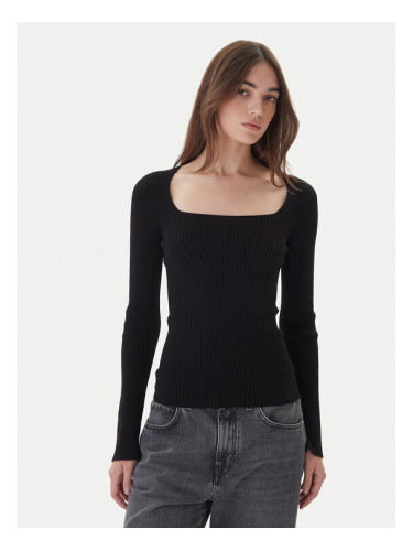 Kontatto Пуловер 3M0830C Черен Slim Fit