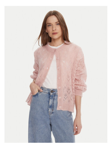 Kontatto Кардиган 3M0912C Розов Relaxed Fit