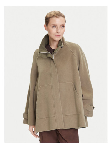 MAX&Co. Вълнено палто Letizia 2526086071200 Зелен Oversize