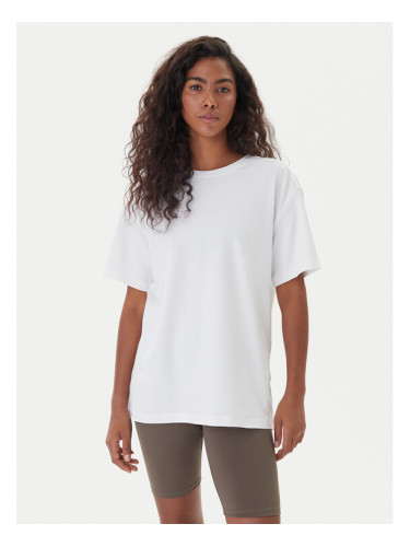 Girlfriend Collective Тишърт Reset 3039 Бял Relaxed Fit