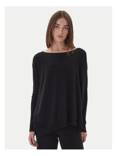 Kontatto Пуловер 3M0802C Черен Relaxed Fit