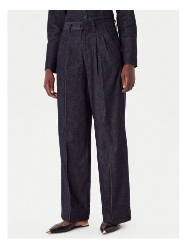 French Connection Дънки 74ZAU Тъмносин Wide Leg