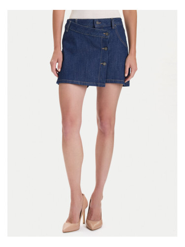 Guess Jeans Дънкова пола W5BD96 D002A Тъмносин Regular Fit