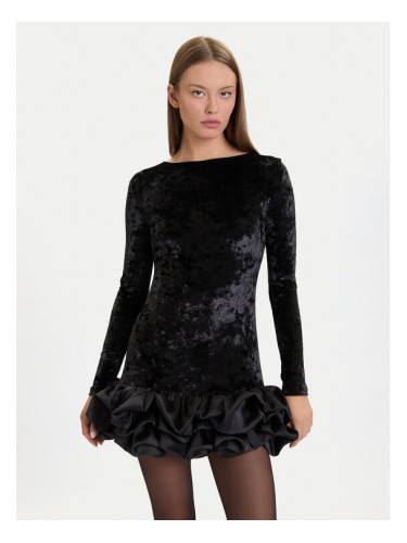 Eleh Коктейлна рокля EFW250383 Черен Regular Fit