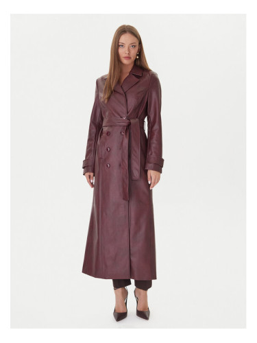 Bardot Преходно палто 59899JB4 Бордо Regular Fit