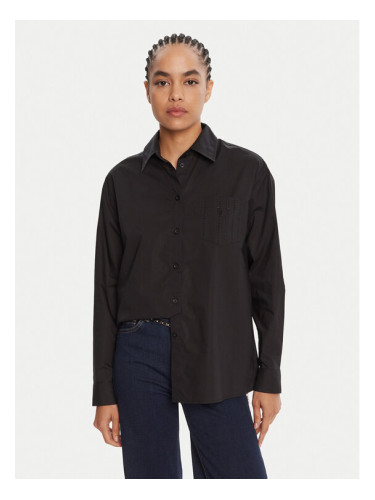 Liu Jo Риза UF5240 T039A Черен Regular Fit