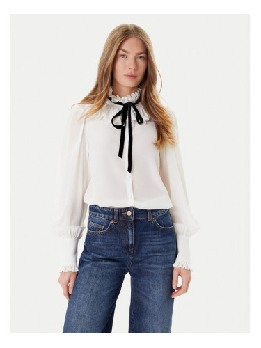 Luisa Spagnoli Риза Lento 542516 Екрю Regular Fit