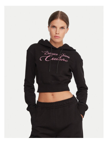 Versace Jeans Couture Суитшърт 79HAIT05 CF01T Черен Regular Fit