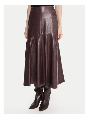 French Connection Пола от имитация на кожа 73ZAP 60 Бордо Regular Fit