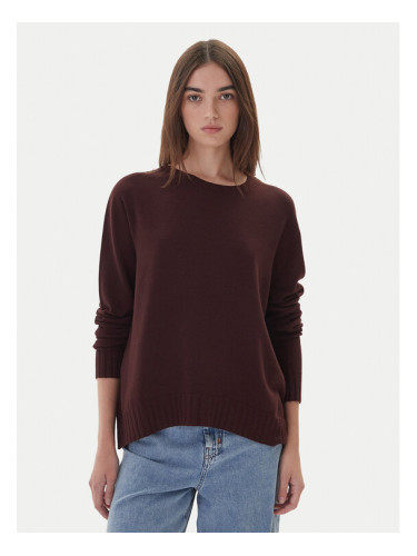 Kontatto Пуловер 3M0808C Кафяв Relaxed Fit