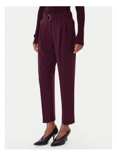 BOSS Текстилни панталони Tapiah 50490037 Виолетов Regular Fit