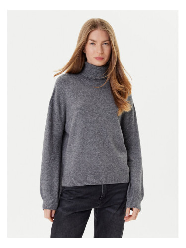 Liu Jo Поло MF5234 MA27R Сив Regular Fit