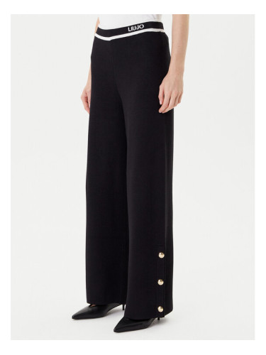 Liu Jo Плетени панталони TF5252 MS59L Черен Regular Fit