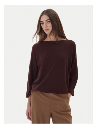 Kontatto Пуловер 3M0801C Кафяв Regular Fit