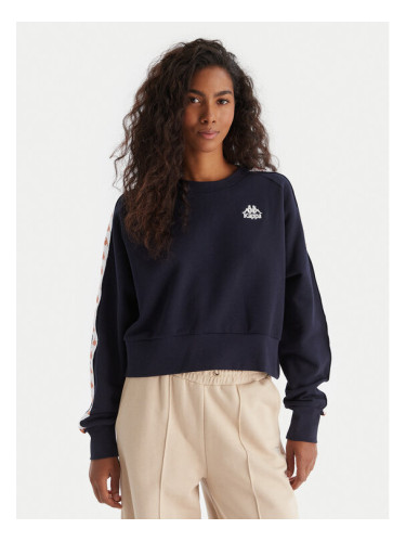 Kappa Суитшърт Banda Marbella 311U1TW Тъмносин Regular Fit