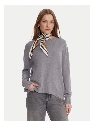 Kontatto Пуловер 3M0808C Сив Relaxed Fit