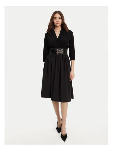 Joseph Ribkoff Коктейлна рокля 253185 Черен Regular Fit