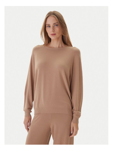 Kontatto Пуловер 3M0820C Бежов Regular Fit