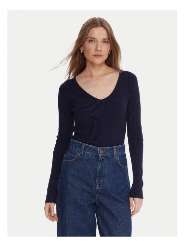 Kontatto Пуловер 3M0818C Тъмносин Slim Fit