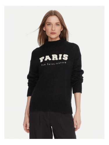 Kontatto Пуловер 3M0915C Черен Regular Fit