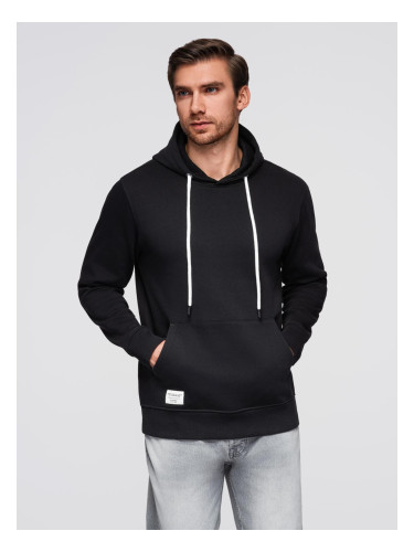 Ombre Men's BASIC kangaroo sweatshirt with hood