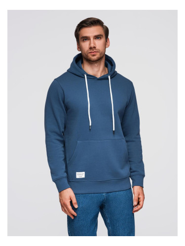 Ombre BASIC men's kangaroo hooded sweatshirt