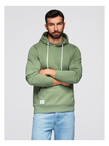 Ombre Men's BASIC kangaroo sweatshirt with hood