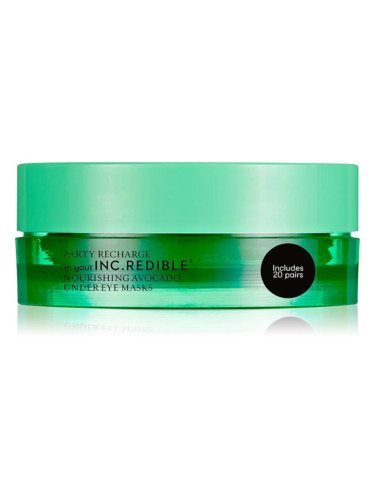 Nails Inc. Party Recharge хидрогелова маска за зоната около очите с подхранващ ефект 20 чифт