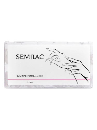 Semilac Slim Tips System Изкуствени нокти тип 240 бр.