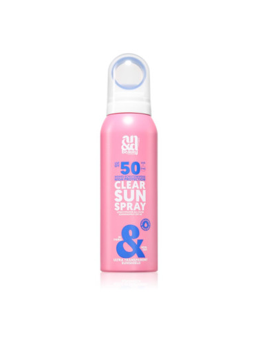 A.N.D. Beauty Clear Sun Spray невидим защитен спрей SPF 50 100 мл.
