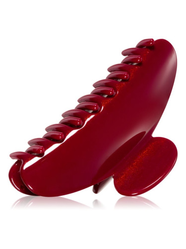 BrushArt Hair Claw clip щипка за коса Burgundy cherry 1 бр.