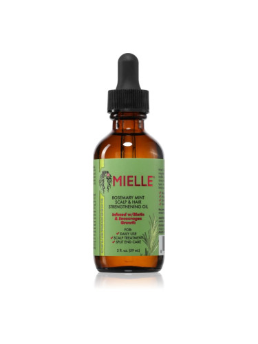Mielle Rosemary Mint Scalp & Hair Strengthening Oil укрепващо олио За коса 59 мл.