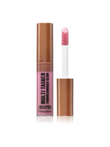 Rimmel Multi-Tasker Turbocharged Glow течен хайлайтър цвят 001 Not a Basic B 10 мл.