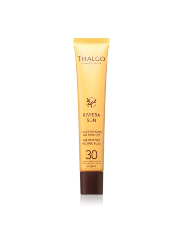 Thalgo Riviera Sun Age Protect Melting Fluid SPF30 флуид против бръчки за удължаване на загара SPF 30 50 мл.