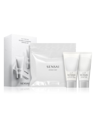 Sensai Silky Purifying Double Cleansing Set комплект за грижа за лицето за дълбоко почистване