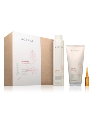 Kemon Actyva P Factor подаръчен комплект против косопад за жени