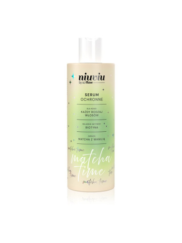 so!flow Matcha Time Protective Hair Serum укрепващ серум за слаба, изтощена коса 150 мл.