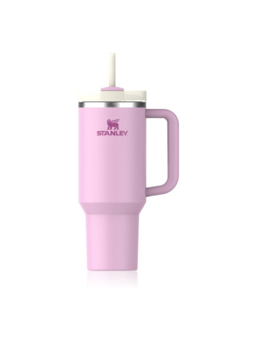 Stanley Quencher H2.O FlowState™ Tumbler неръждаема термочаша със сламка голям Cherry Blossom 1180 мл.