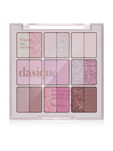 Dasique Eye Shadow Pallete палитра сенки за очи цвят 18 Berry Smoothie 7 гр.