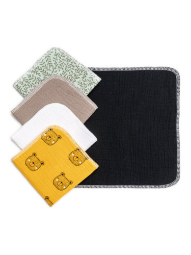 T-TOMI BIO Muslin Napkins кърпички 25 x 25 cm UNI 5 бр.