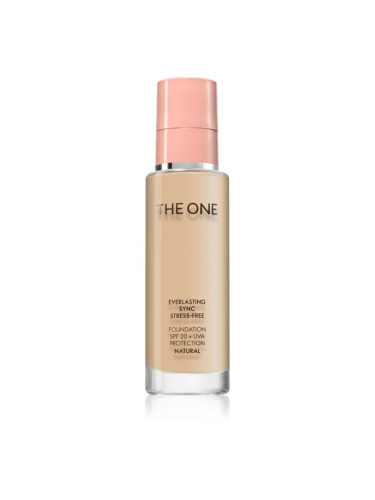 Oriflame The One Everlasting Sync Stress-Free дълготраен фон дьо тен SPF 20 цвят Light Beige 30 мл.