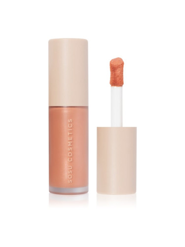 SOSU Cosmetics Liquid Blush течен руж цвят Peachy Keen 9 мл.