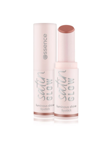 essence satin GLOW Кремообразно червило със сатенено покритие цвят 05 Chai There! 3.5 гр.