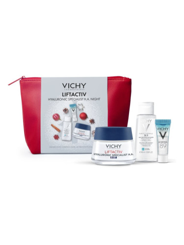 Vichy Liftactiv H.A. Night Set коледен подаръчен комплект за стягане на кожата