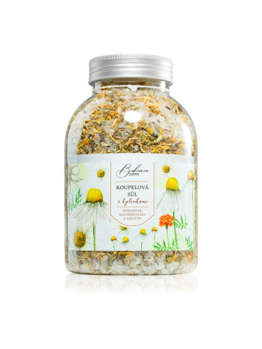 Bohemia Gifts & Cosmetics Bohemia Natur сол за вана с три вида билки лайка, невен, мащерка 1200 гр.