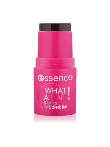 essence WHAT A TINT! мултифункционален грим за устни и скули цвят 10 Raspberry Vibes 5 гр.